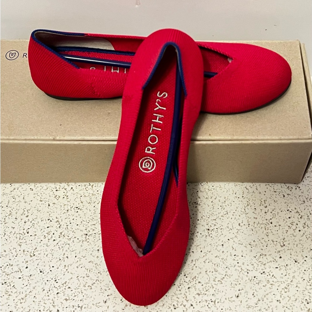Rothy’s Hot Pink Round Toe 8.5